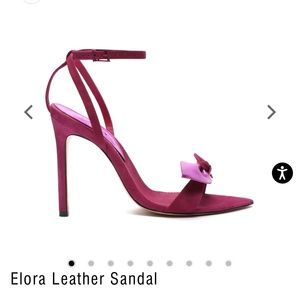 SCHUTZ ELORA  Bow Stiletto Sandal